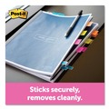 Page Flags | Post-it Flags 680-HVYW 1 in. x 1.75 in. Page Flags in Desk Grip Dispenser - Yellow (200/Pack) image number 2