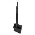 Cleaning Tools | Carlisle 36141503 11.8w x 36h Duo-Pan Upright Dust Pan and Broom with 24.5 in. Handle - Black image number 6