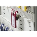 Office & Office Supplies | Durable 196623 36-Key 11.75 x 4.63 x 11 Brushed Aluminum Locking Key Cabinet - Silver image number 8