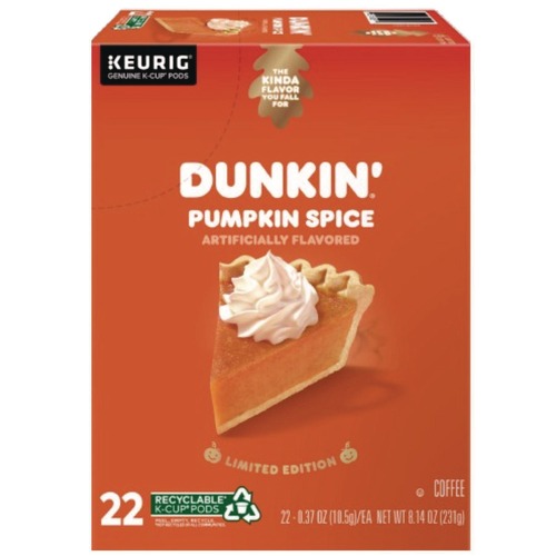 Coffee | Keurig 5000364868 K-Cup Pods - Pumpkin Spice (22/Box) image number 0