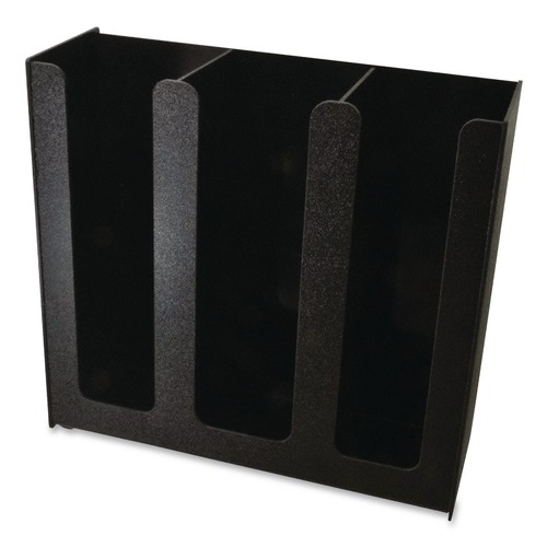 Cups and Lids | Vertiflex Commercial Grade VFPC-1000 Cup Holder for 8 oz to 32 oz Cups - Black image number 0