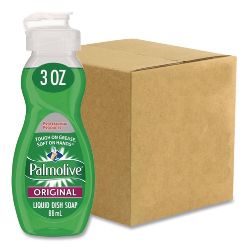 Dish Soaps | Palmolive 201417 3 oz. Bottle Dishwashing Liquid - Original Scent (72/Carton) image number 0