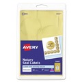 Stickers | Avery 05868 2 in. Diameter Printable Gold Foil Seals - Gold (4/Sheet, 11 Sheets/Pack) image number 0