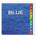 File Folders | Pendaflex 11015 Letter Size Alpha Index Expanding Desk File, 23 Dividers - Blue Cover image number 6