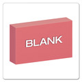 Flash Cards | Oxford 7320 CHE 3 in. x 5 in. Unruled Index Cards - Cherry (100/Pack) image number 5