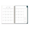 Notebooks & Pads | Blue Sky 139478 8.63 in. x 5.88 in. 12-Month (Jan to Dec): 2026 Life Note-It Dania Weekly/Monthly Planner - Floral Artwork, Teal/Pink/Blue Cover image number 3