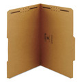 File Folders | Smead 19880 0.75 in. Expansion 2/5-Cut Top Tab 11-pt Kraft Fastener Folders, 2 Fasteners - Legal Size/Kraft (50/Box) image number 0