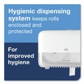 Paper Towels and Napkins | Tork 473200 14.17 x 5.08 x 8.23 Elevation Coreless High Capacity Bath Tissue Dispenser - White image number 3