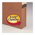 File Folders | Smead 73624 3.5 in. Expansion Letter Size Redrope Drop-Front End Tab File Pockets (10/Box) image number 4