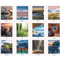 Notebooks & Pads | House of Doolittle 3649 12-Month (Jan to Dec): 2026 8.5 in. x 4.5 in. Scenic Photography Earthscapes Recycled Desk Tent Monthly Calendar - White Sheets image number 2