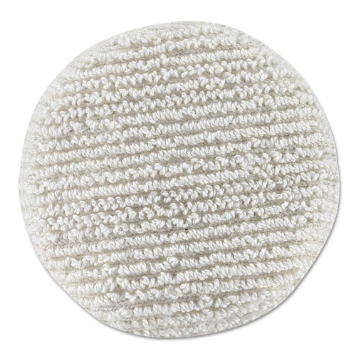 Cleaning Brushes | Oreck Commercial 437053 12 in. Diameter Orbiter Bonnet - White image number 0