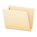 File Folders | Pendaflex 62714EE SmartShield 2 Fasteners Letter Size End Tab Fastener Folders - Manila Exterior (50/Box) image number 0