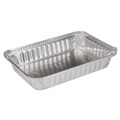  | Handi-Foil 2061-30-500 6 in. x 8.59 in. x 1.25 in. 1.5 lbs. Capacity Aluminum Oblong Pan - Silver (500/Carton) image number 3