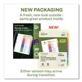 Back to School Sale | Avery 11083 Ready Index 11 in. x 8.5 in. 12-Tab 1 to 12 Customizable Table of Contents Dividers with Multicolor Tabs - White (3/Pack) image number 1
