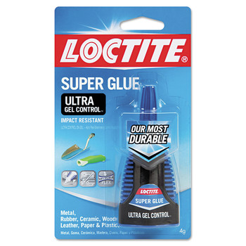  | Loctite 1363589 Ultra Gel Control 0.14 oz. Super Glue - Dries Clear