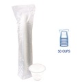 Cups and Lids | Boardwalk BWKPET9SPK 9 oz. Plastic PET Cups - Clear (50/Pack) image number 2