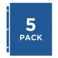 Sheet Protectors | Avery 75263 4-Disc Capacity 2-Sided CD Organizer Sheets for 3-Ring Binder - Clear (5/Pack) image number 4