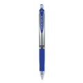 Pens | uni-ball 65941 Signo 0.7 mm Retractable Gel Pen - Blue Ink/Silver/Blue Barrel/Medium (1-Dozen) image number 1
