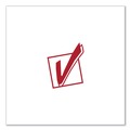 Just Launched | Universal UNV10075 Pre-Inked/Re-Inkable Check Mark Round Message Stamp - Red Ink image number 4
