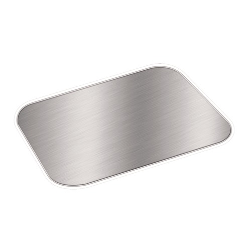  | Handi-Foil 2062L 5.88 in. x 8.44 in. Aluminum Foil Laminated Board Lids Fits 2061/2062 (500/Carton) image number 0