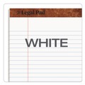 Notebooks & Pads | TOPS 75330 50-Sheet 8.5 in. x 11 in. Wide/Legal Rule "The Legal Pad" Ruled Perforated Pads - White (1-Pad) image number 4