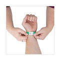 Office Accessories | Advantus 75511 9.75 in. x 0.75 in. Numbered Crowd Management Wristbands - Green (500/Pack) image number 4