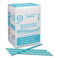 Cutlery | phade 511203 7.75 in. Marine Biodegradable Straws - Ocean Blue (6000/Carton) image number 3