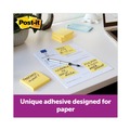 Notebooks & Pads | Post-it Greener Notes 654R-24CP-CY 3 in. x 3 in. Original Recycled Note Pad Cabinet Pack - Canary Yellow (24 Pads/Pack) image number 2