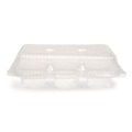 Food Trays, Containers, and Lids | Plastifar 18200 Bakery Containers, Muffin/Cupcake, 7.25 x 9.88 x 3.13, Clear, 250/Carton image number 0