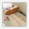 File Folders | Smead 73224 3.5 in. Expansion Drop Front File Pockets - Letter Size/Redrope (25/Box) image number 8