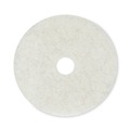 Just Launched | Boardwalk BWK4020NAT 20 in. Diameter Burnishing Floor Pads - Natural White (5/Carton) image number 0