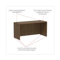 Office Desks & Workstations | Alera ALEVA256024WA 59.13 in. x 23.63 in. x 29.5 in. Valencia Series Credenza Shell - Modern Walnut image number 6