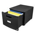 Office Filing Cabinets & Shelves | Storex 61264B01C 1 Legal/letter-Size File Drawer 14.75 in. x 18.25 in. x 12.75 in. Single-Drawer Mobile Filing Cabinet - Black image number 6
