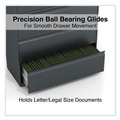 Office Filing Cabinets & Shelves | Alera 25515 42 in. x 18.63 in. x 67.63 in. 5 Legal/Letter/A4/A5 Size Lateral File Drawers - Charcoal image number 13