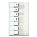 Dividers & Tabs | Redi-Tag B39000 0.44 in. Wide 1/12-Cut Laser Printable Index Tabs - White (675/Pack) image number 3