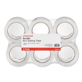 Tapes | Universal UNV63120 3 in. Core 1.88 in. x 109 yds. 1.7 mil Deluxe General-Purpose Acrylic Box Sealing Tape - Clear (6/Pack) image number 0