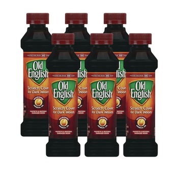 FURNITURE CLEANERS | OLD ENGLISH 62338-75144 8 oz. Bottle Furniture Scratch Cover for Dark Woods (6/Carton)