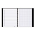 Notebooks & Pads | Blueline A44C.81 96-Sheets 9.25 in. x 7.25 in. Data/Lab-Record Format with Narrow and Quadrille Rule Sections NotePro Quad Notebook - Black Cover image number 1