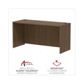 Office Desks & Workstations | Alera ALEVA256024WA 59.13 in. x 23.63 in. x 29.5 in. Valencia Series Credenza Shell - Modern Walnut image number 7
