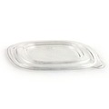 Food Trays, Containers, and Lids | Anchor 4308115 8.13 in. x 8.13 in. x 0.34 in. Crystal Classics Plastic Lids - Clear (150/Carton) image number 1
