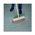 Brooms | Boardwalk BWK71160 6.25 in. Palmyra Fiber Bristles 16 in. Brush Street Broom Head - Brown image number 1