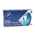 Disposable Gloves | Safety Zone GNPR-LG-1A ProGuard Nitrile Gloves, Powder-Free, 3 mil, Blue, Large, 1,000/Carton image number 0