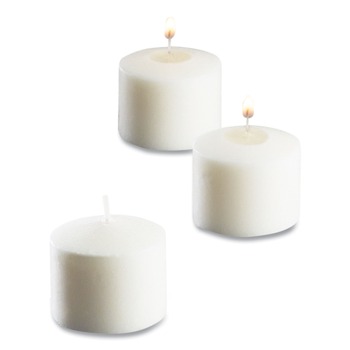 Sterno 40104 10 Hour Burn 1.46 in. x 1.33 in. Food Warmer Votive Candles - White (288/Carton)