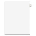 Dividers & Tabs | Avery 11912 11 x 8.5 Avery Style Preprinted Legal Exhibit Side 10-Tab Index Dividers - White (25/Pack) image number 0