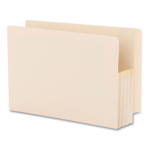 File Jackets & Sleeves | Smead 76124 3.5 in. Expansion Manila End Tab File Pockets - Legal, Manila (25/Box) image number 0