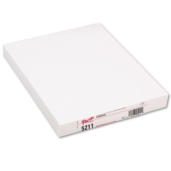 OFFICE PRESENTATION SUPPLIES | Pacon P5211 12 x 9 Heavyweight Tagboard - White (100/Pack)