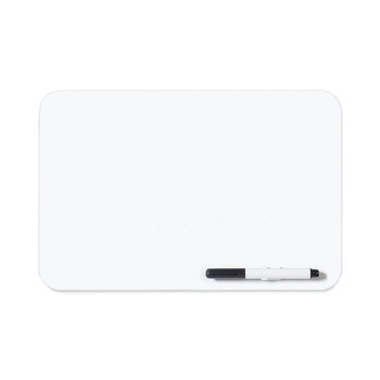 MasterVision MB8034397R 11.88 in. x 8.25 in. Dry Erase Lap Board - White Surface