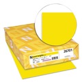 Copy & Printer Paper | Neenah Paper 26701 8.5 in. x 11 in. 20 lbs Bond Weight Exact Brights Paper - Bright Yellow (500/Ream) image number 1