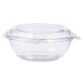 Bowls and Plates | Dart CTR8BD 5.5 in. x 2.1 in. 8 oz. Tamper-Resistant/Evident Dome Lid Bowls - Clear (240/Carton) image number 3