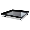 Just Launched | Alera ALESCCART 320 lbs. Capacity 22.44 in. x 22.44 in. x 3.93 in. Metal Stacking Chair Dolly - Black image number 0